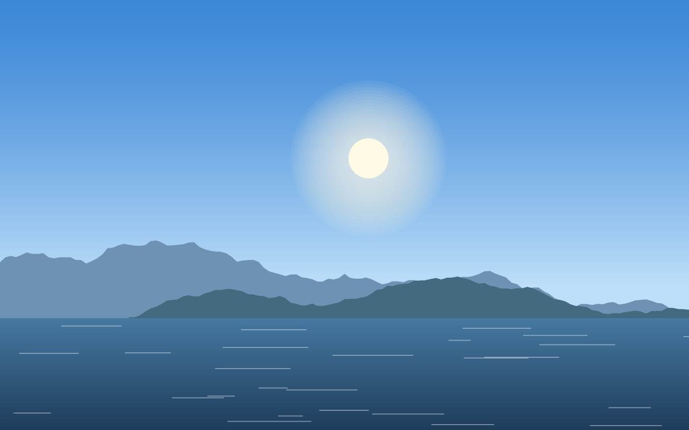 Landschaftsillustration