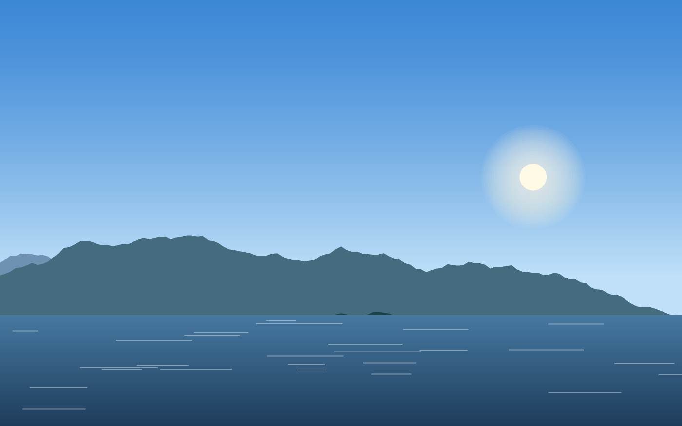 Ilustrace krajiny
