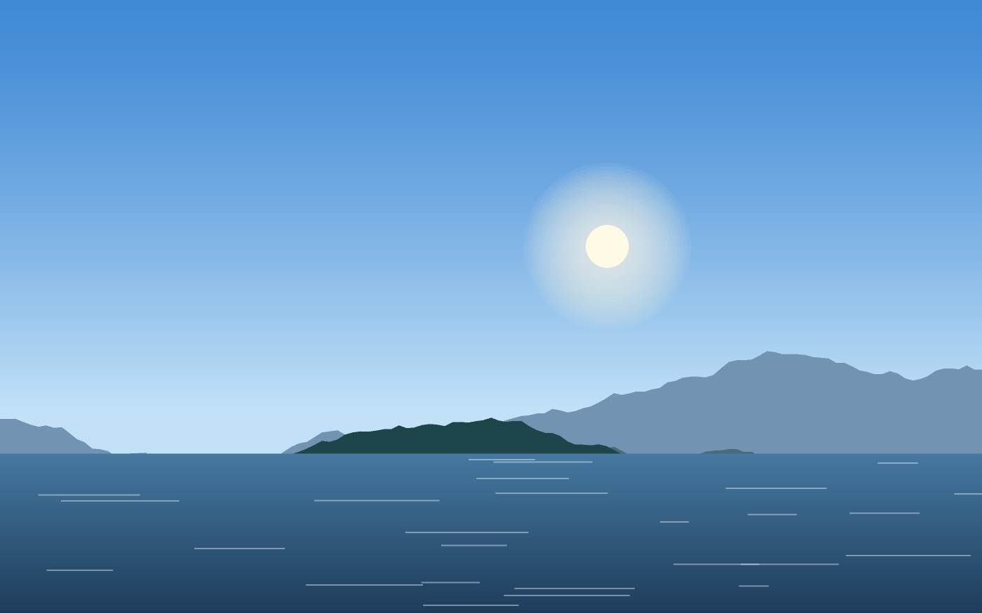 Ilustrace krajiny