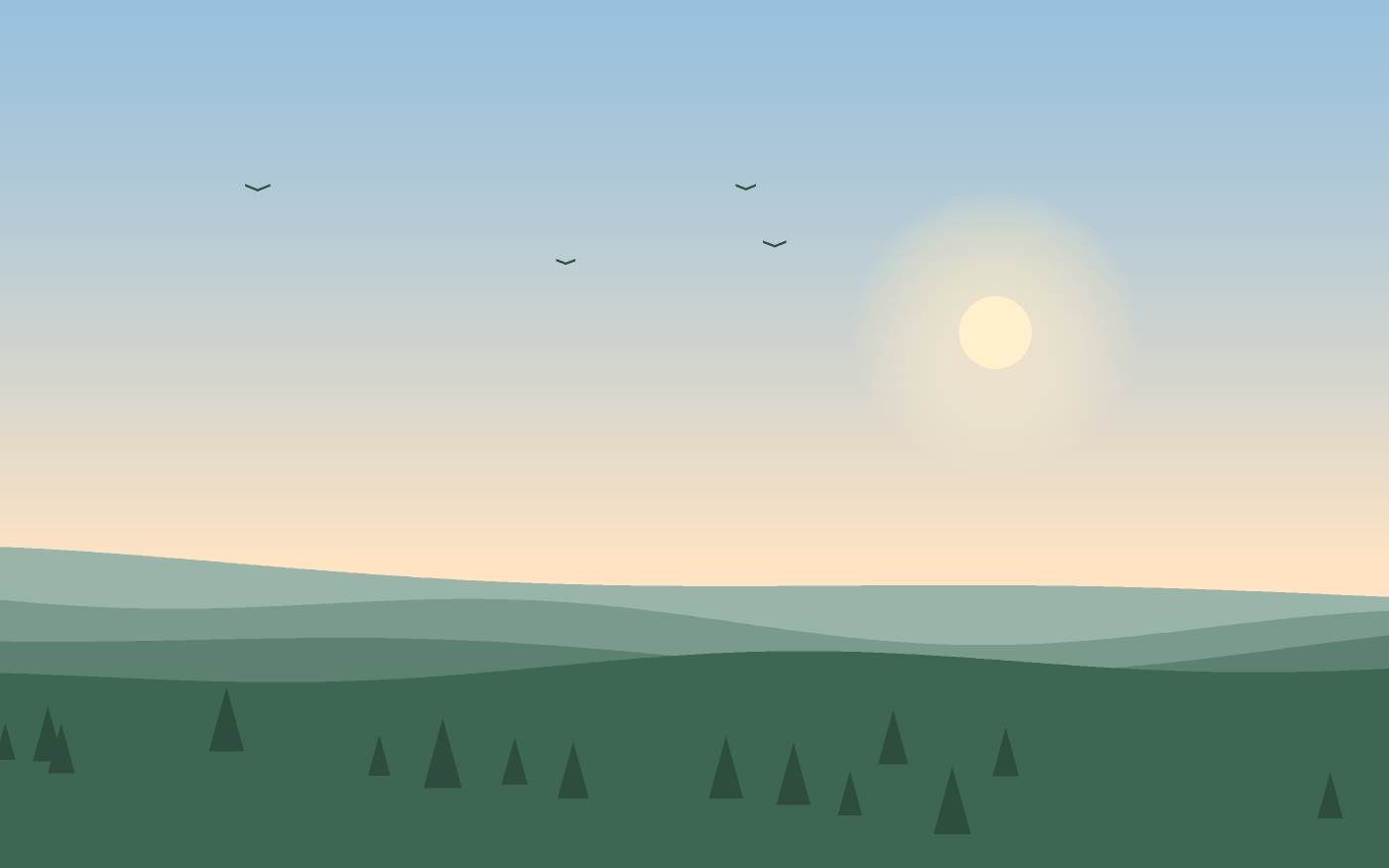 Landskabsillustration