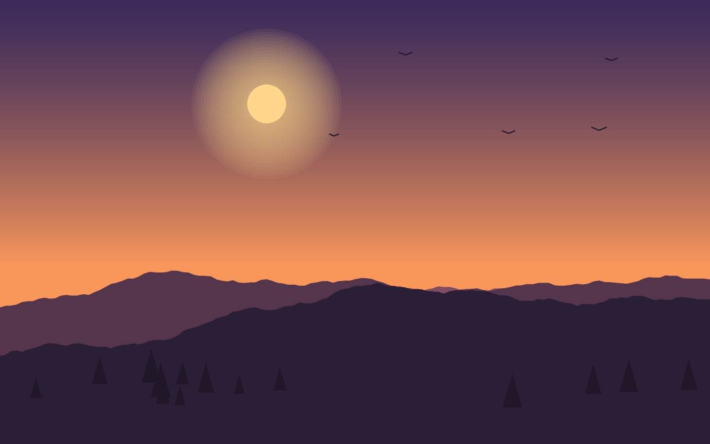 Landskabsillustration