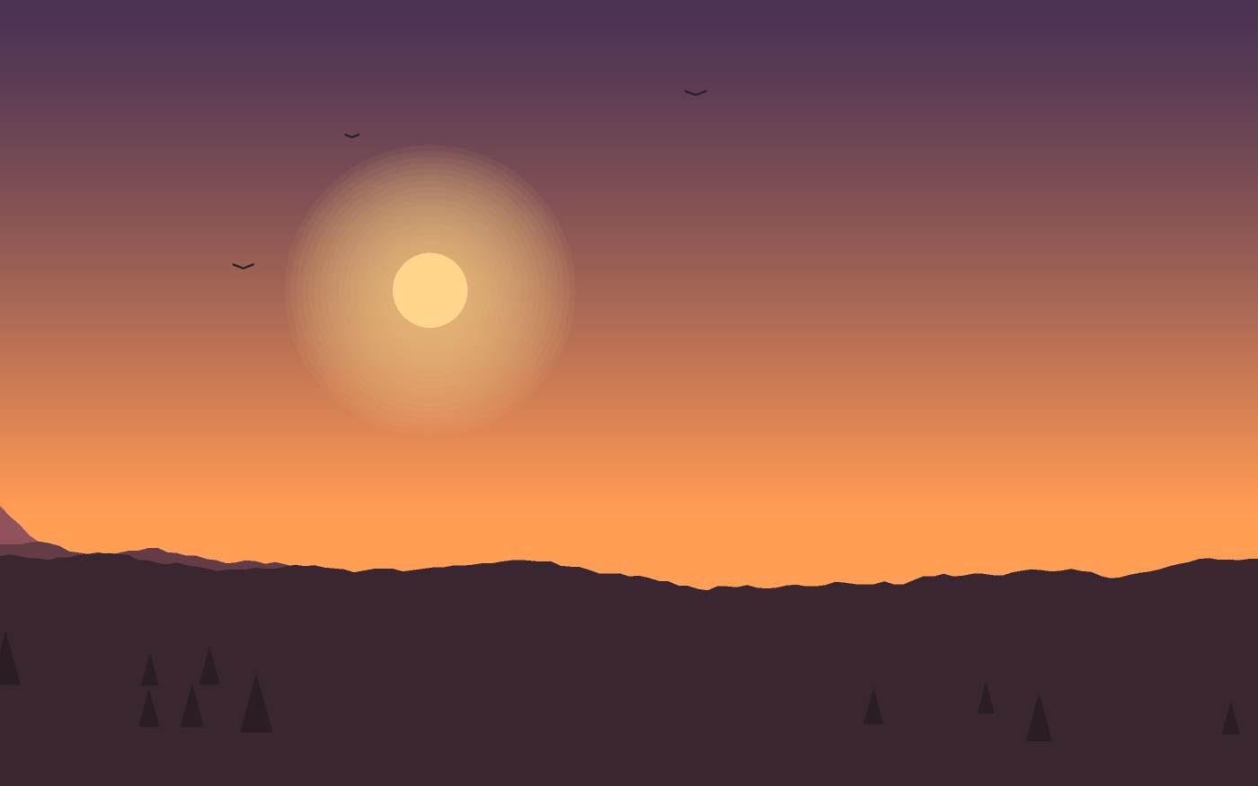 Ilustracja krajobrazu