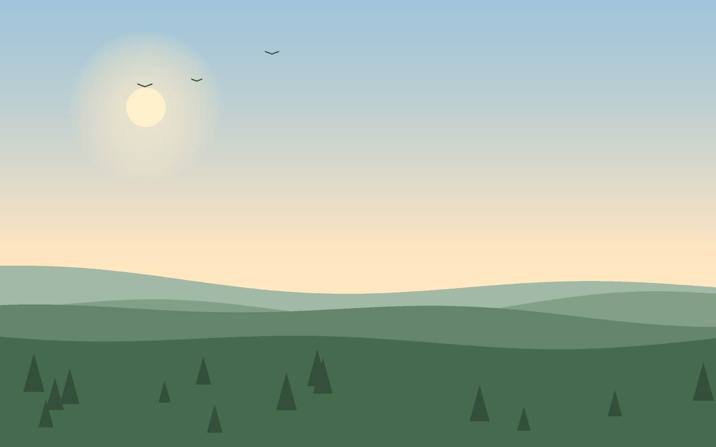 Ilustracja krajobrazu