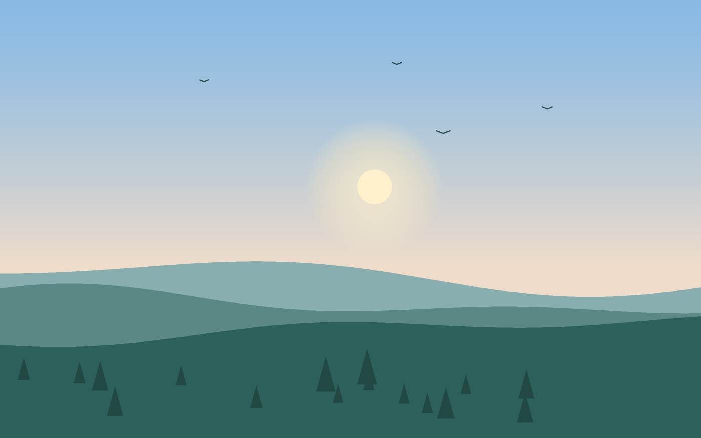 Landskapsillustration