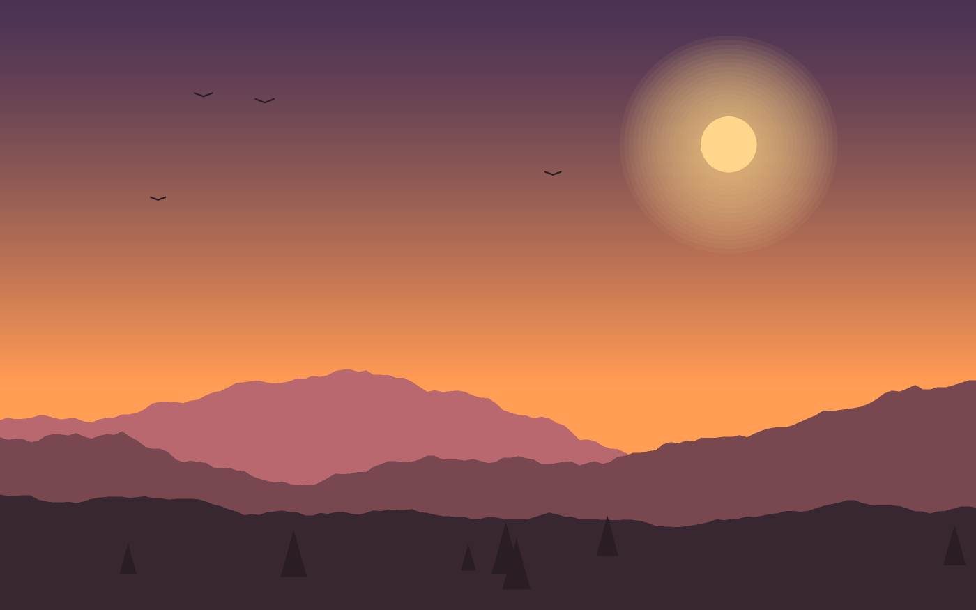 Landskapsillustration