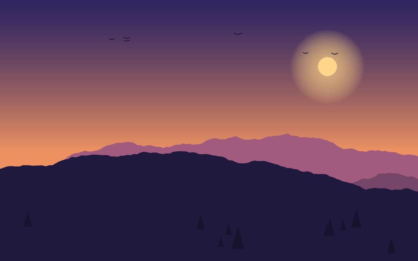 Landscape illustration