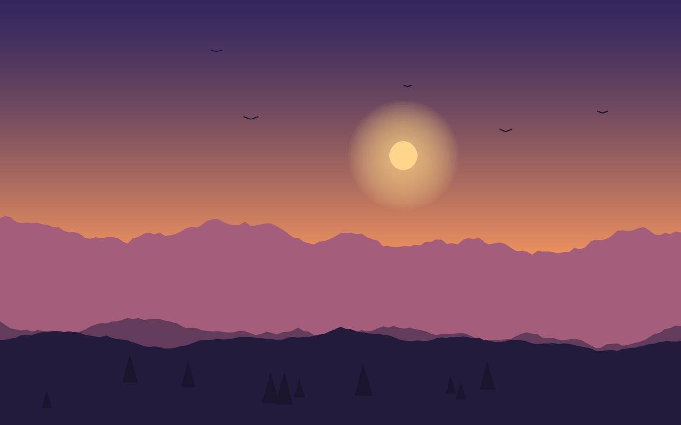 Landscape illustration