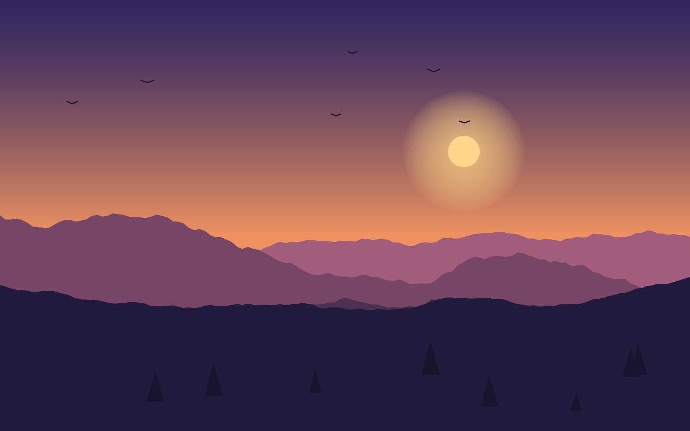Landscape illustration
